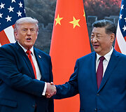Donaldas Trumpas, Xi Jinpingas