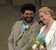 VIDEO kadras: Jovita Valeikaitė i&scaron;tekėjo už italo Francesco La Ferreros