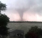 VIDEO kadras: Teksase praūžė tornadas