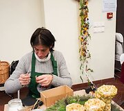 VU Botanikos sode jaunųjų floristų paroda
