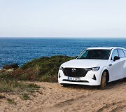 Mazda CX-60 bandymai Portugalijoje