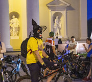 Naktinė &bdquo;kritinė masė&ldquo; kartu su &bdquo;Bike Ride Vilnius&ldquo;