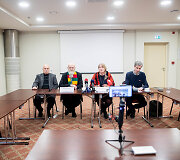 Lietuvos piliečių delegacijos, grįžusios i&scaron; Baltarusijos, spaudos konferencija