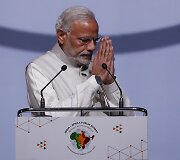 9. Indijos premjeras Narendra Modis