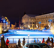 Kalėdi&scaron;kai pasipuo&scaron;ęs Vilnius