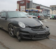 &bdquo;Porsche&ldquo; ir &bdquo;Audi&ldquo; avarija Panevėžyje