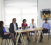 Akimirka i&scaron; spaudos konferencijos