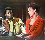 Sidney'us Poitieris ir Dorothy Dandridge vaidina Porgį ir Besę, 1959 m. 
