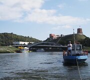 Vilniuje į Nerį nuleistas dar vienas laivas