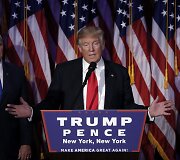 Donaldo Trumpo kalba laimėjus prezidento rinkimus