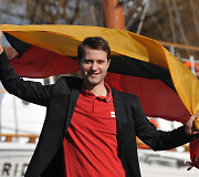 Martynas su Trispalve prie Meridiano