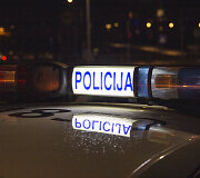 Akimirka i&scaron; vykusio policijos reido
