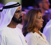 &Scaron;eichas Mohammedas bin Rashidas al Maktoumas su princese Haya