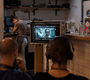 Filmo &bdquo;Paralyžius&ldquo; filmavimo aik&scaron;telė