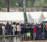 Rūdninkų stovykloje migrantai laukia sprendimo dėl prieglobsčio