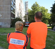 Gaisras Tuskulėnų gatvėje Vilniuje