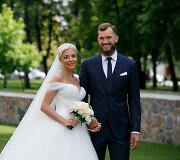 Simo Buterlevičiaus ir Gretos Milerytės vestuvių akimirka