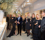 &bdquo;The Factory Diamonds and Jewellery by Ribas"  gimtadienio akimirka