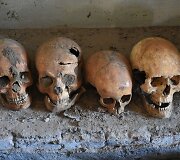 Rekonstruojant Žemaičių vyskupystės muziejų rasta žmonių palaikų