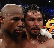 Floydas Mayweatheris prie&scaron; Manny Pacquiao