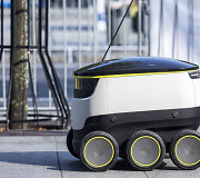 Estijos startuolio &bdquo;Starship Technologies&ldquo; gatvės robotai
