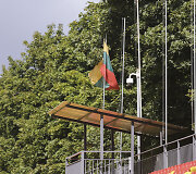 Trečiadienį LFF stadione Vilniuje kabanti Lietuvos vėliava