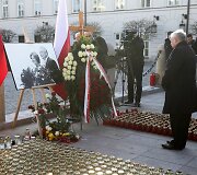 Lecho Kaczynskio brolis dvynys Jaroslavas Kaczynski