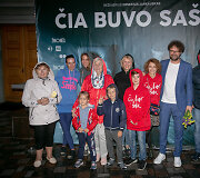 Filmo &bdquo;Čia buvo Sa&scaron;a&ldquo; premjeros akimirka