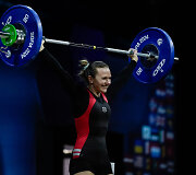Aistė Anciukevičė save atrado sunkiojoje atletikoje (Europos čempionatas)