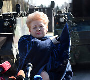 Lietuvos prezidentė Dalia Grybauskaitė Rukloje
