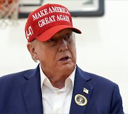 Respublikonų kandidatas į JAV prezidentus Donaldas Trumpas / Evan Vucci / AP