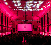 Filmų festivalio &bdquo;Nepatogus kinas&ldquo; atidarymo akimirka