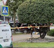 Avarija Kaune, Savanorių prospekte
