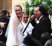 Cristel Carrisi su tėvu Al Bano