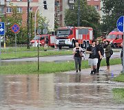 Užtvindytos Elbingo gatvės