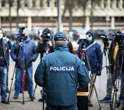 Lietuvos policija pristatė tarptautinę operaciją