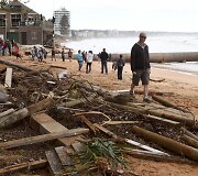Audros padariniai Australijoje