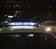 Akimirka i&scaron; vykusio policijos reido