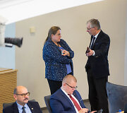 Agnė &Scaron;irinskienė ir Gediminas Kirkilas