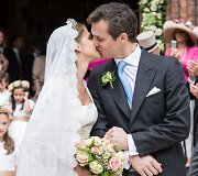 Belgijos princesės Alix de Ligne ir grafo Guillaume'o de Dampierre'o vestuvės
