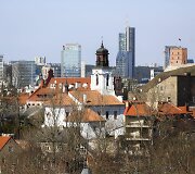 Saulėtas penktadienis Vilniuje