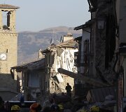 Italija po žemės drebėjimo