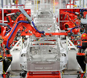 &bdquo;Tesla&ldquo; gamykla Kalifornijoje