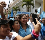 Venesuelos opozicionierė Maria Corina Machado. / Carlos Garcia Rawlins / REUTERS