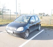Automobilis, kuriuo buvo vežamos kontrabandinės cigaretės