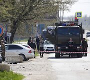 Rusijos pietuose trys mirtininkai sprogdintojai atakavo policijos nuovadą