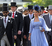 &Scaron;eichas Mohammedas bin Rashidas al Maktoumas su princese Haya