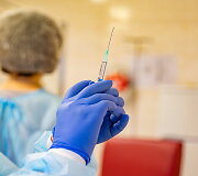Vilniaus miesto klinikinės ligoninės medikų vakcinacija nuo COVID-19