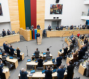 Ukrainos Auk&scaron;čiausiosios Rados Pirmininko Ruslano Stefančuko kalba