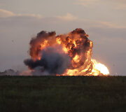 F-16 naikintuvo katastrofa Lenkijoje